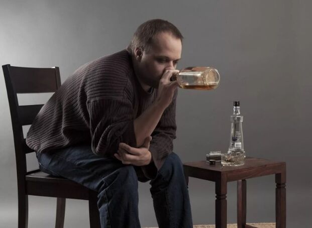 An alcoholic